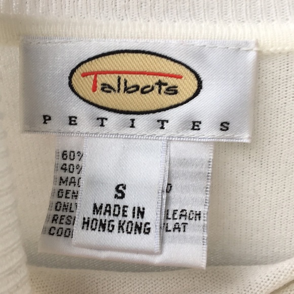 Talbots White Cream Turtleneck Sweater - Picture 5 of 5